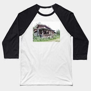 Alaska Cabin Baseball T-Shirt